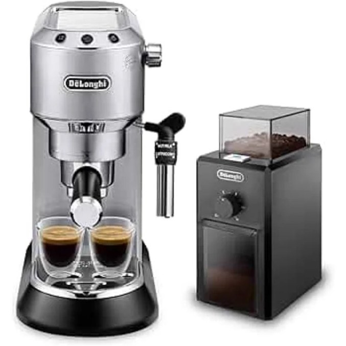 ست اسپرسو ساز و آسیاب دلونگی DeLonghi Dedica EC685.M+KG79