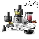 غذاساز فیلیپس مدل HR7778 ظرفیت ۳.۴ لیتر با بدنه استیل ضد زنگ و ۱۲ سرعته