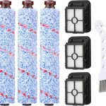 پک براش رول و فیلتر مناسب دستگاه بیسل مدل Bissell CrossWave, 3 Multi-Surface Brush Roll 1868 + 3 Vacuum