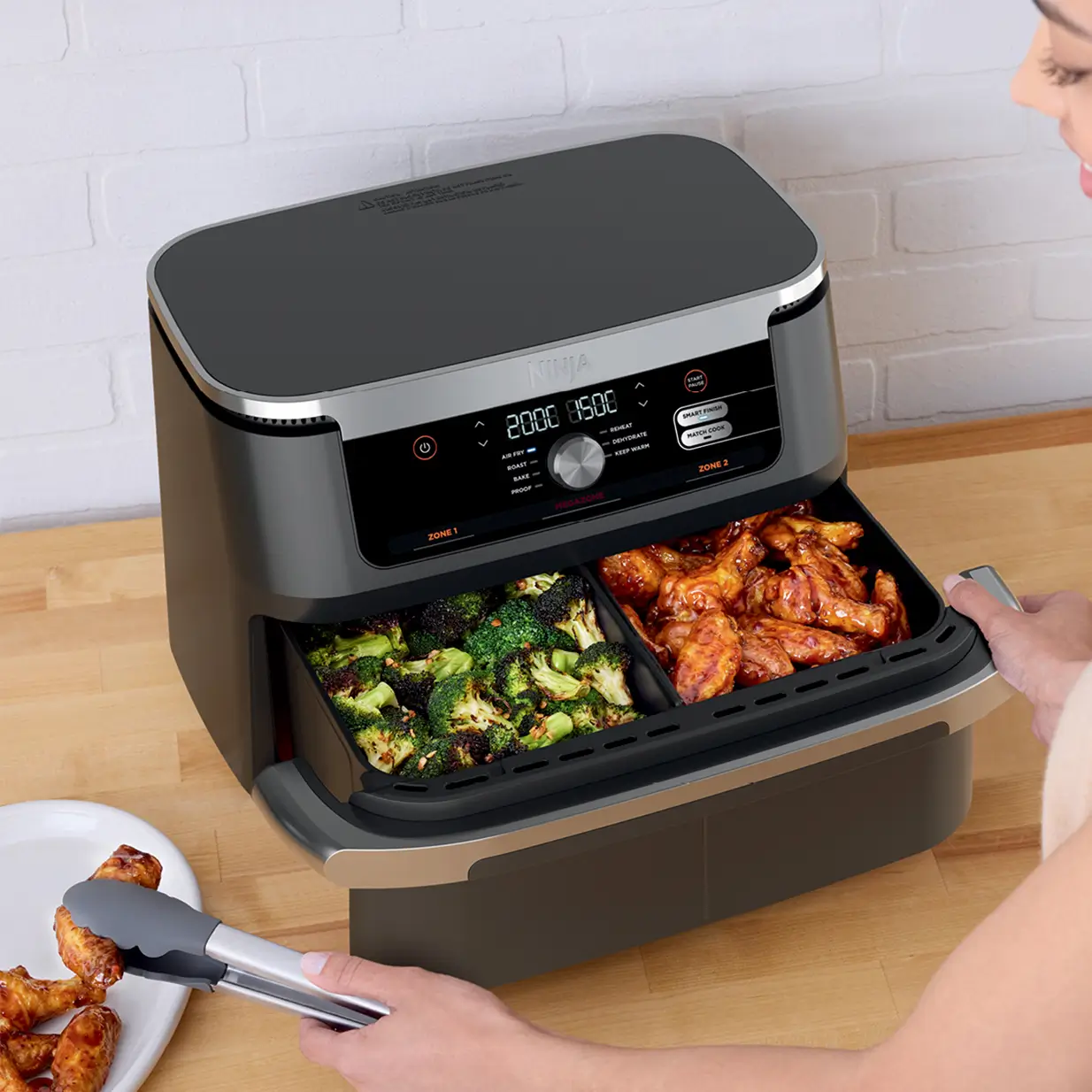 بررسی کامل سرخ‌کن نینجا مدل AF500 | Ninja Foodi FlexDrawer 10.4 L