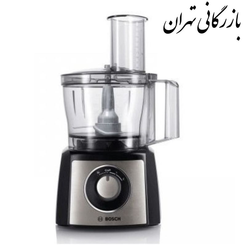 350 غذاساز بوش مدل MCM3501M ظرفیت ۲.۳ لیتر با بدنه استیل و کاسه پلاستیک - تصویر 1