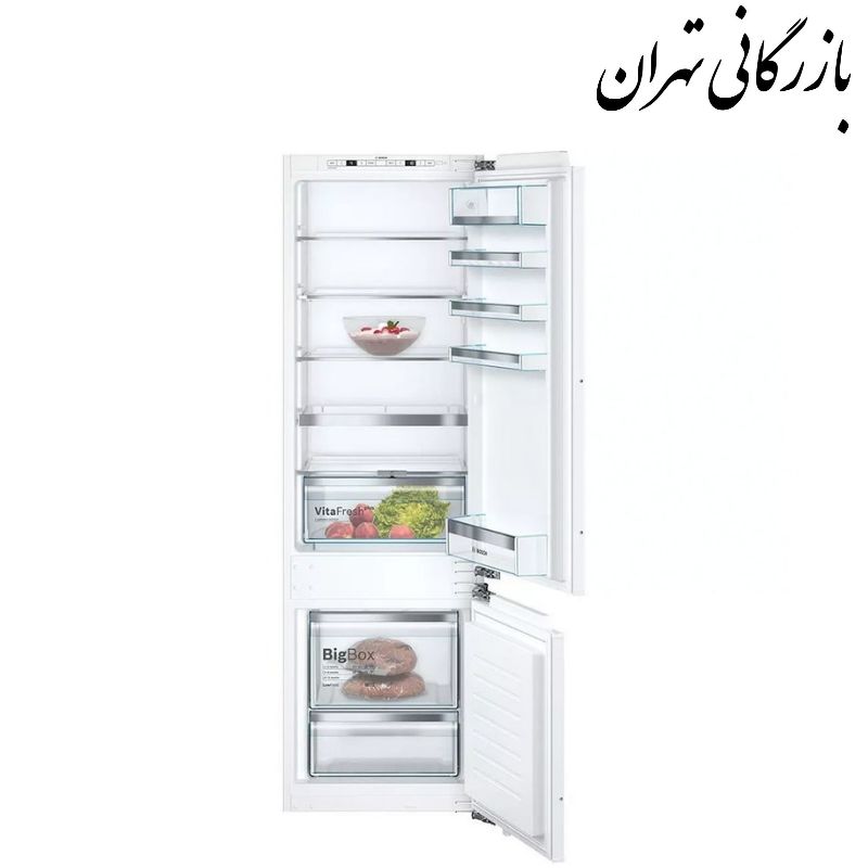 Untitled Design (72) یخچال فریزر بالا پایین بوش تو کار KIS 87AF30 - تصویر 1