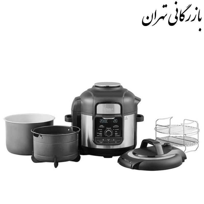Untitled Design (12) مولتی کوکر نینجا OP500 ظرفیت ۷.۵ لیتر چند کاره - تصویر 1