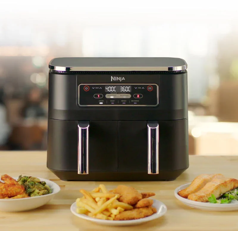 مقایسه تخصصی سرخ‌کن دوقلو تفال EY901N40 و نینجا AF300