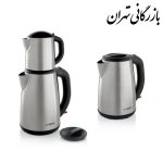 چای ساز بوش مدل TTA5883 ظرفیت ۱.۷ لیتر با کتری استیل ضد زنگ