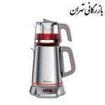 چای ساز مباشی مدل ME-TM302 ظرفیت ۲ لیتر با کتری استیل