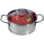 سرویس قابلمه استیل درب شیشه ای گرنیه 9 پارچه CW09ES - تصویر 2